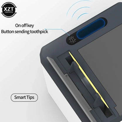 Smart Automatic Toothpick Dispenser - Intelligent Sensor Electric Toothpick Storage Box for Kitchen and Restaurant Use
