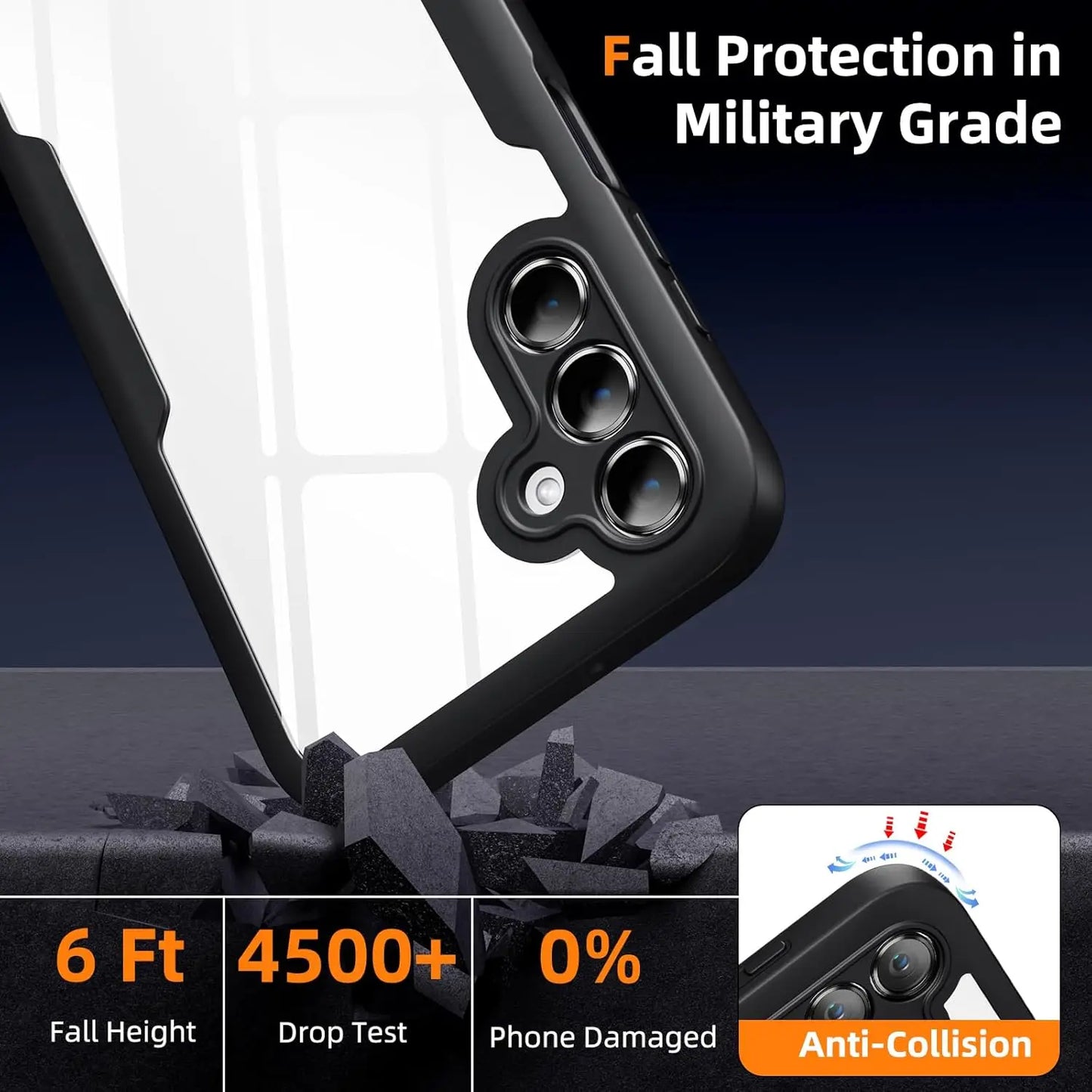 Full Body Protective Case for Samsung Galaxy A Series 5G - Rugged Shockproof Phone Cover
