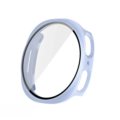Tempered Glass + Protective Case for Samsung Galaxy Watch 8 (40mm/44mm & Classic) – Anti-Scratch Screen Protector Bumper Cover
