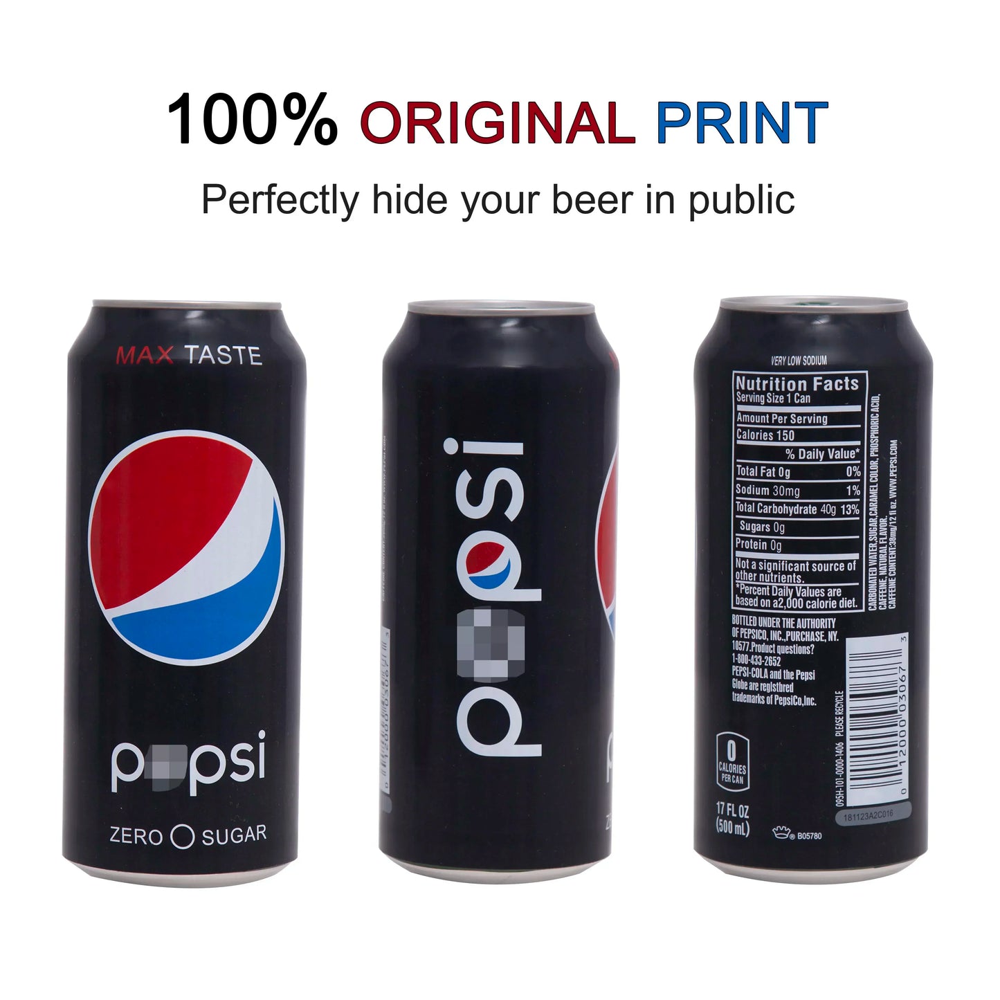 330ml-500ml Beer Can Cover – Thermal Bottle Sleeve Holder for Cola, Sporting Events, Parties & Golf