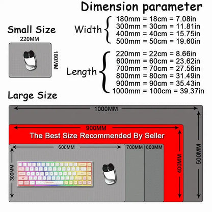 Pokemones Anime XXL Gaming Mousepad – 900x400mm XL Desk Pad, Playmat for Computer & Office Use