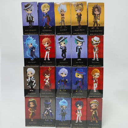 Bandai Q Posket Disney Twisted Collectible Figures – Leona, Jack, Ruggie, Wonderland Azul, Ashengrotto Toy Gift