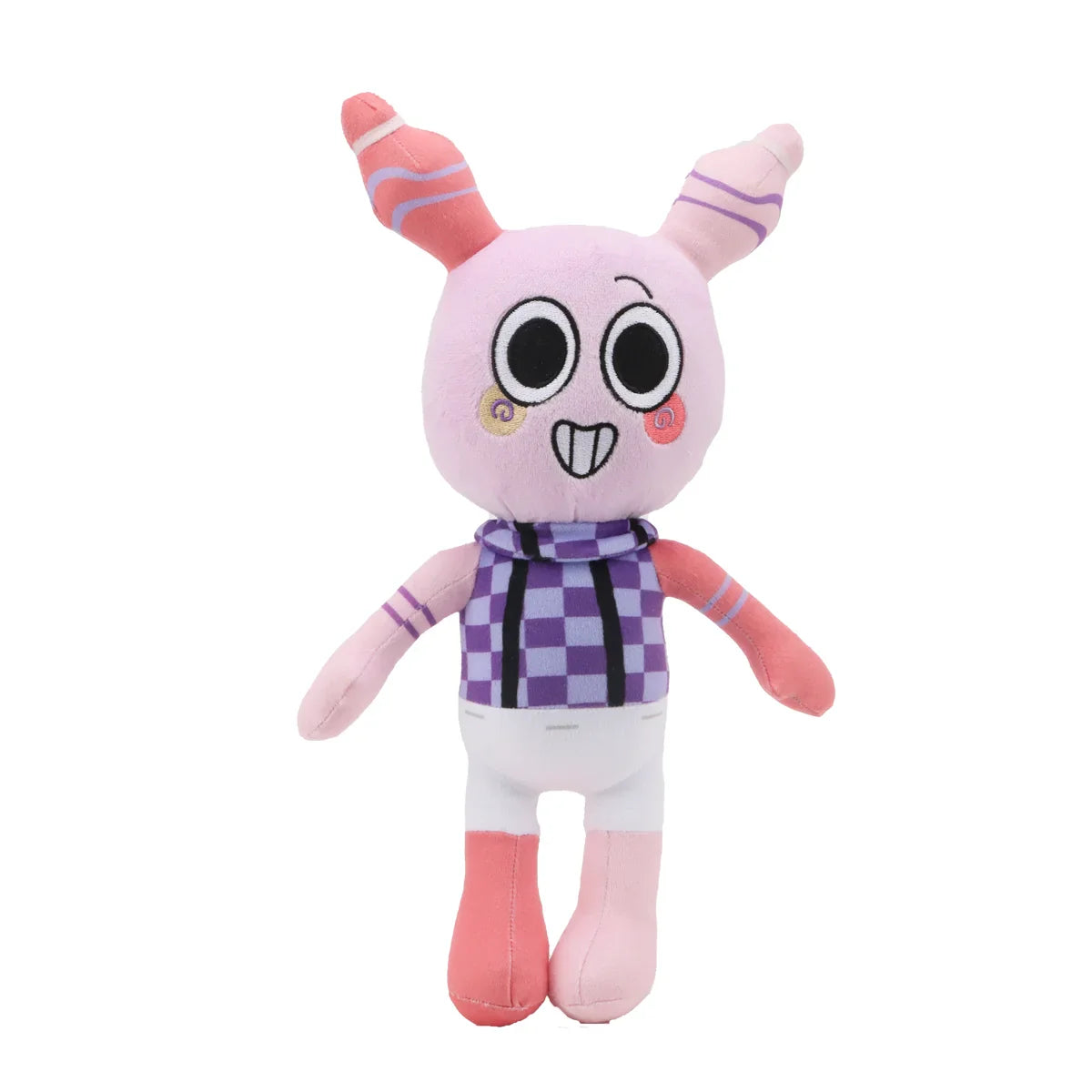 Kawaii Dandy's World Plush Toys – Twisted Eggson Painted Pattern Game Peripheral for Kids, Birthday & Xmas Gift