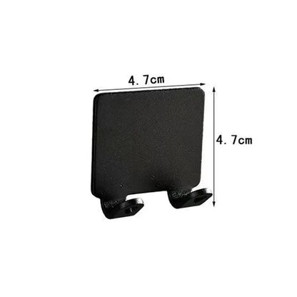 Stainless Steel Razor Holder Wall Hook – No-Drill Bathroom Shaver Storage Rack Organizer Accessories