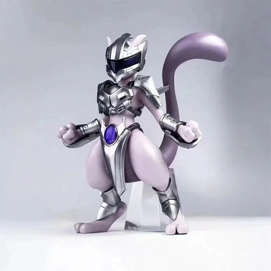 11cm Pokemon Mewtwo Figure – Anime PVC Statue Model for Kids, Collectibles & Decorations