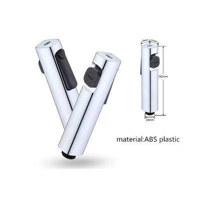Handheld Toilet Bidet Sprayer – Pressurized Shattaf Shower Attachment for Bathroom Hygiene