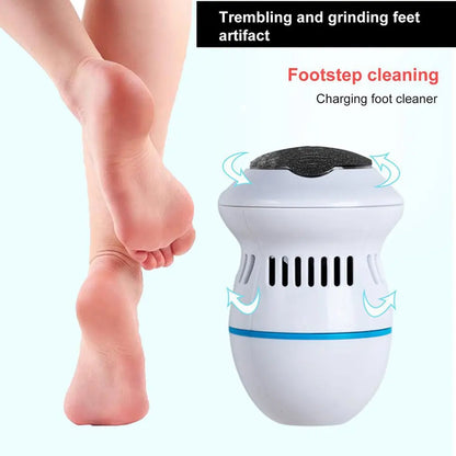 Electric Foot File – Rechargeable Skin Trimmer for Dead Skin, Professional Pedicure Tools
