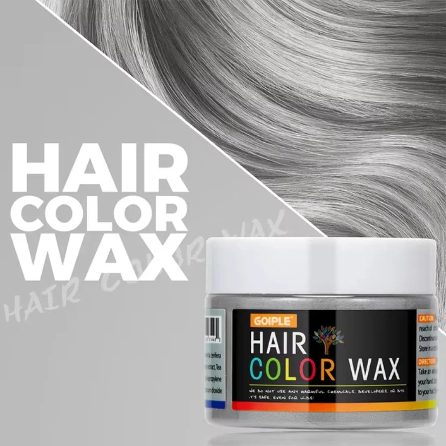 Halloween Hair Color Wax – Easy Wash DIY Temporary Hair, Eyebrow & Beard Dye Cream