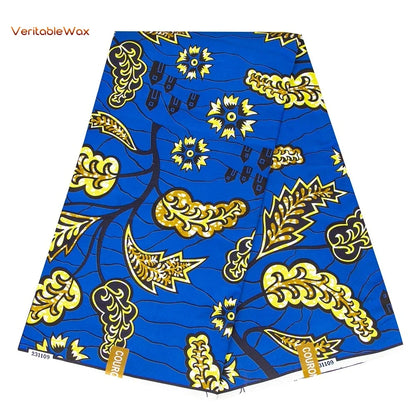African Ankara Wax Print Fabric - Retro Double Print Patchwork Sewing Material for DIY Clothing