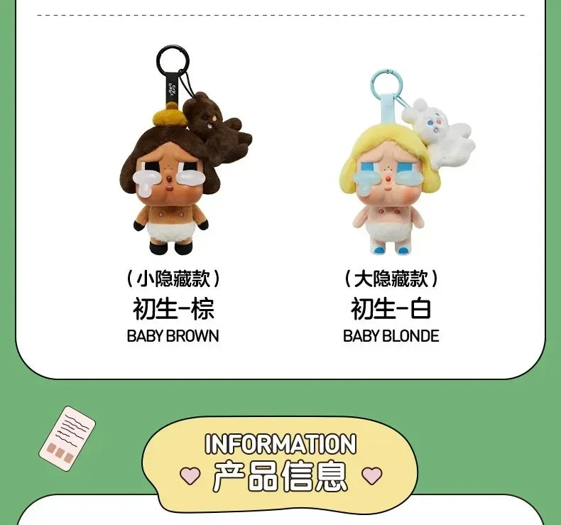 New Genuine Crybaby Crying Again Series Blind Box – Vinyl Face Doll Pendant Keychain Mystery Toy Gift