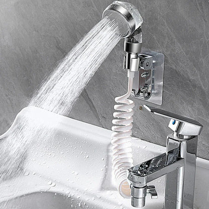 Handheld Shower Faucet Set – Spray Tap Attachment with Hose & Sink Sprayer for Bathroom Use