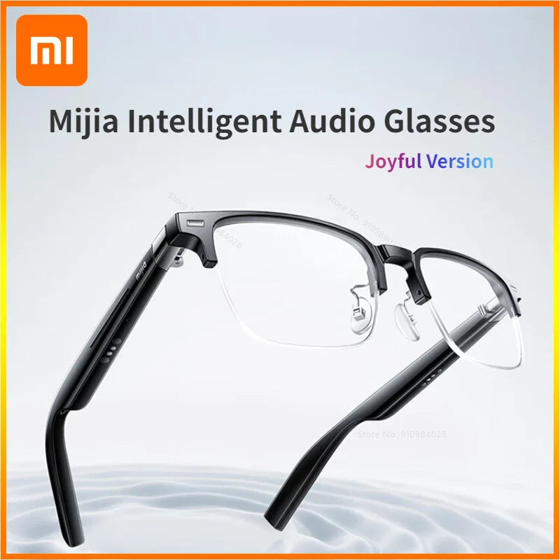 Xiaomi Mijia Smart Audio Glasses Lite Joyful Edition — Bluetooth 5.2 Headset with Noise Reduction, Ultra-Long Standby & Detachable Design