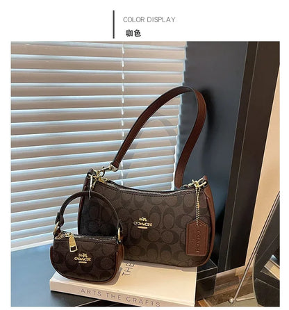 2025 Modern Vintage Cherry Crossbody Bag – Mahjong-Style Chain Shoulder & Underarm Bag, Women’s Light Luxury