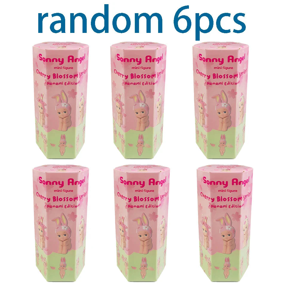 Sonny Angel Cherry Blossom Blind Box — Sakura Rabbit Surprise Collectible Doll Lucky Mascot Gift