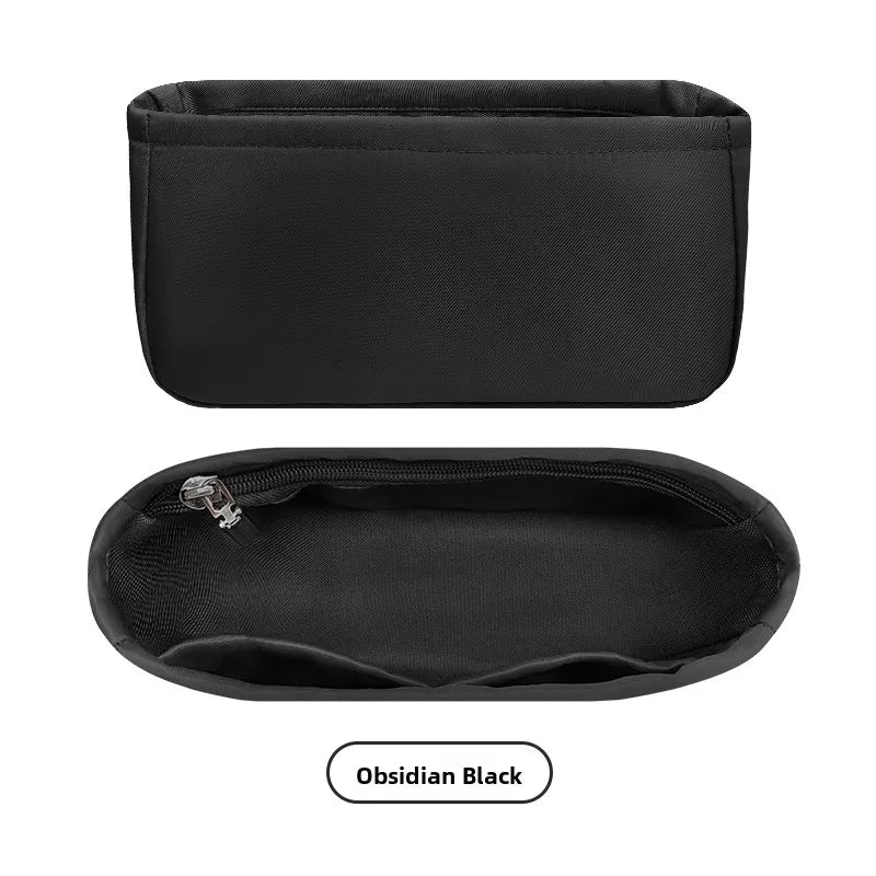 Ophidia Nylon Chain Underarm Bag – Lightweight Small Square Storage Bag in Solid Color, Unisex