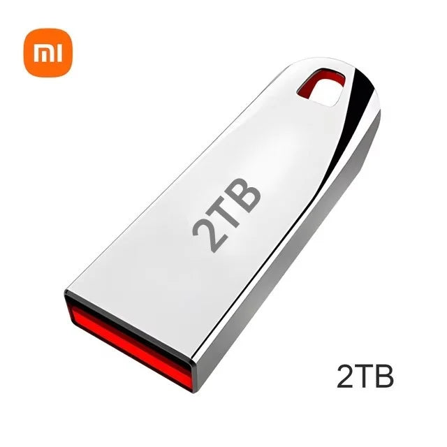 Xiaomi 2TB USB 3.0 Metal Flash Drive - High-Speed Pendrive, Available in 1TB, 512GB, 256GB, Waterproof USB Storage