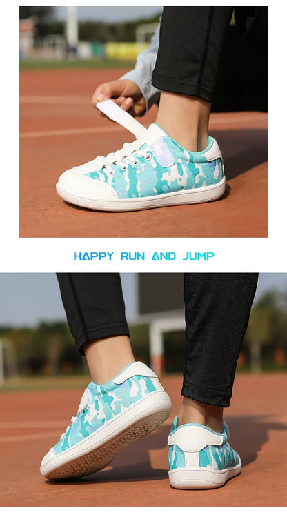 Children’s Wide Barefoot Shoes – Anti-Slip Zero-Drop Sport Sneakers for Boys & Girls