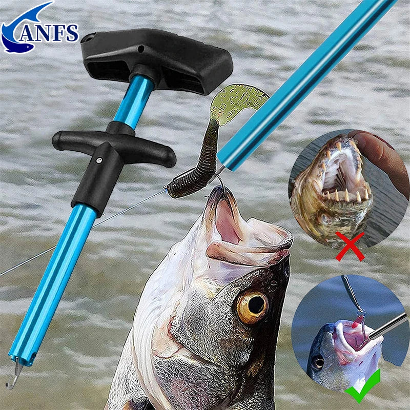 T-Shaped Fish Hook Remover - Fishing Hook Separator Tool for Quick and Easy Hook Removal