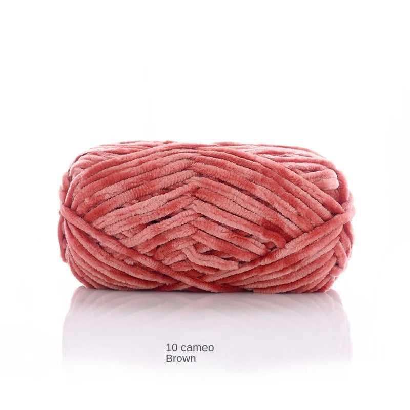 50g/Ball DIY Knitting Yarn – Soft Wool for Baby Scarf, Hat, Chunky Crochet Thread