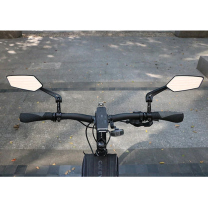 Adjustable Bicycle Rear View Mirror – Clear Wide Range Back Sight Reflector for Left and Right Handlebar