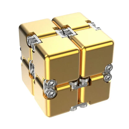 Fashion Metal Infinite Magic Cube – Upgraded Disassembled Intelligence & Decompression Toy