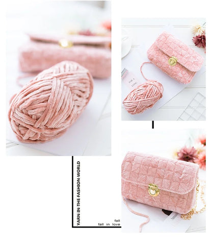 50g/Ball DIY Knitting Yarn – Soft Wool for Baby Scarf, Hat, Chunky Crochet Thread