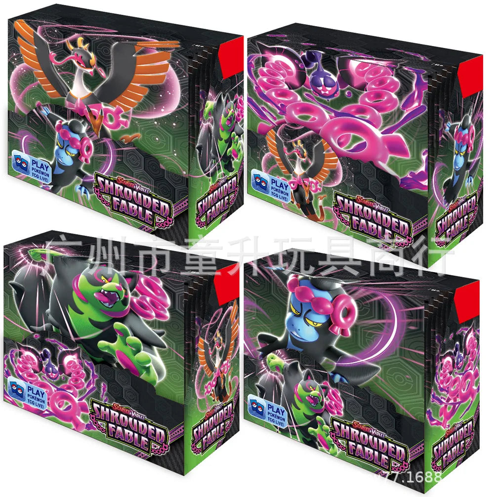 360-Piece Pokémon Card Set – Prismatic Evolutions Scarlet & Violet, 151 Surging Sparks Paldean Fates English Booster Battle Cards