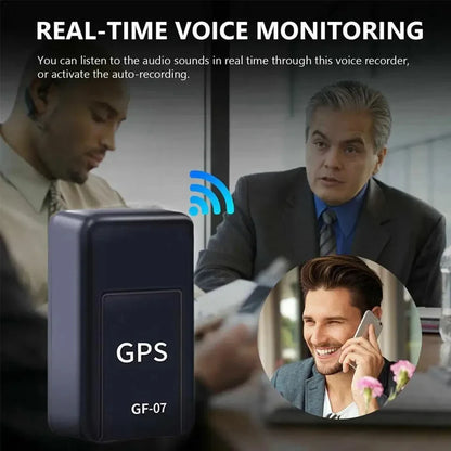 GF07 Magnetic Mini GPS Car Tracker – Real-Time Vehicle & Pet Locator Tracking Device