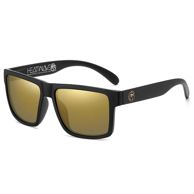 2024 New Heat Wave Luxury Polarized Sunglasses – Square Conjoined Lens, UV400 Protection for Men & Women