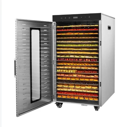 Commercial 20-Layer Food Dehydrator – Industrial Tray Dryer for Fruits & Vegetables