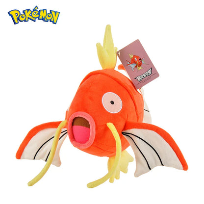 Pokemon Kawaii Magikarp Plush Toy – Cute Cartoon King of Carp Stuffed Doll Pillow Gift for Kids and Friends