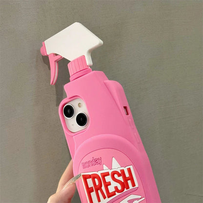 3D Cute Soft Silicone Shockproof Case for iPhone 11-16 Pro Max – Stereo Cleaner Protective Cover Accessories
