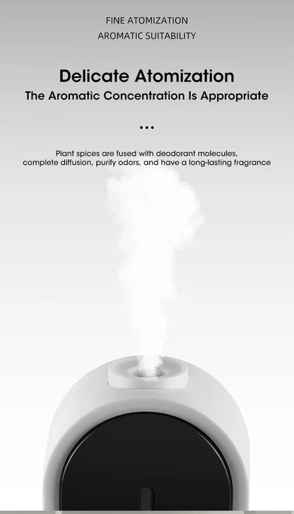 Automatic Fragrance Sprayer - USB Ambient Light, Wall-Mounted Aromatherapy Machine for Home & Commercial Use