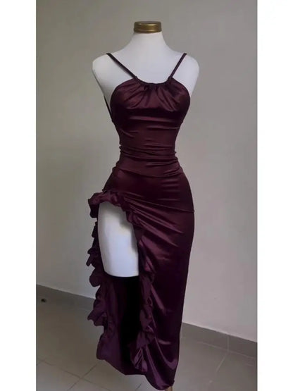 2024 Y2K Sexy Halter Spice Girl Dress – Summer Cross-Border Europe & US Trend