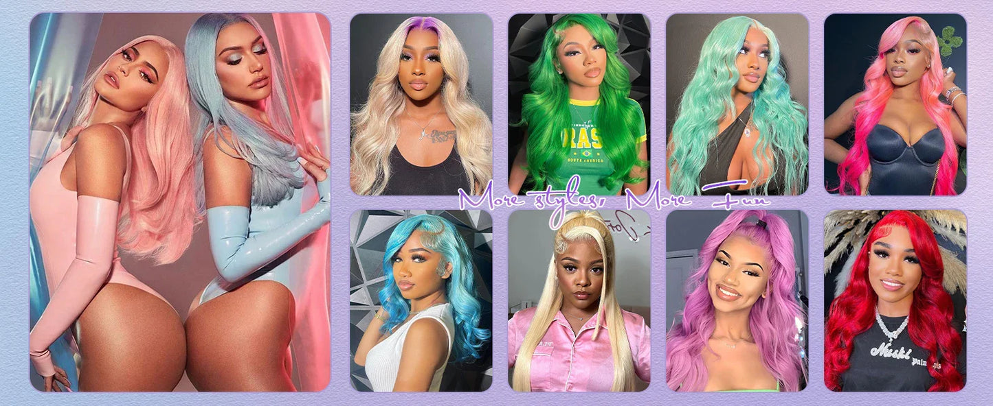 613 Blonde Lace Front Wig – 13x6 Human Hair, 250% Density Body Wave, Pre-Plucked 26 Inch Lace Front Wig