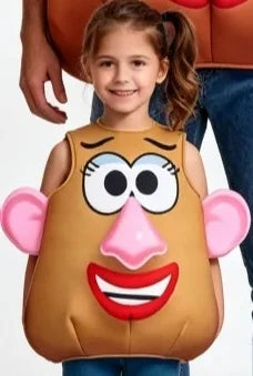 Mr. & Mrs. Potato Head Costume - Funny Family Matching Halloween Cosplay Outfit