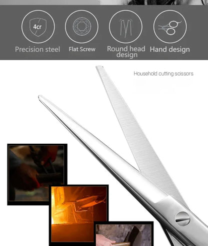 Professional Hairdressing Scissors – Stainless Steel Hair Cutting Shears for Barbers & Salon Stylists