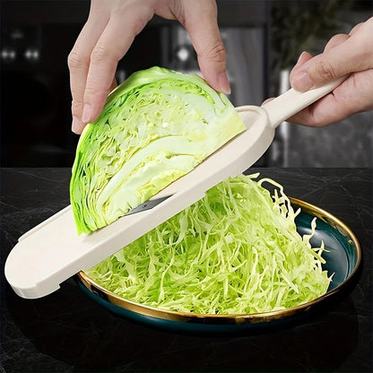 Ultra-Fine Vegetable Slicer & Shredder — Multi-Purpose Kitchen Gadget for Salad, Cabbage, Carrot, Food Chopper for Home & Dining