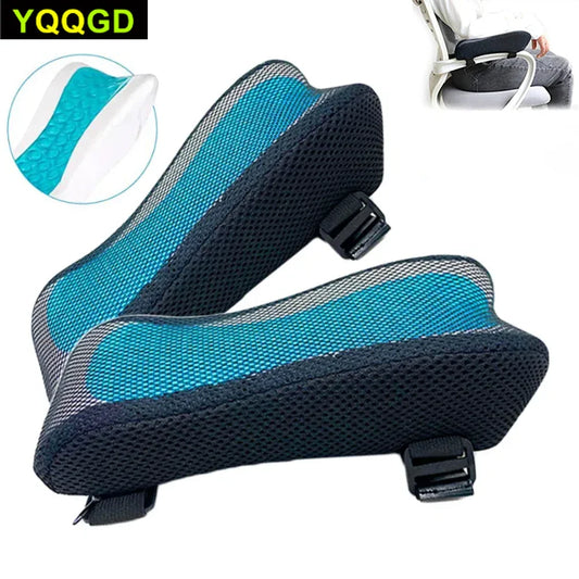 Memory Foam Office Chair Armrest Pad – Comfortable Elbow Support Cushion for Home, Office & Gaming Chairs
