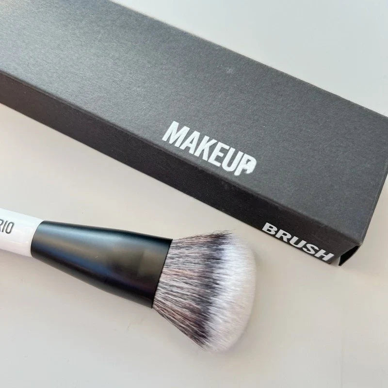F4 Dual-Ended Makeup Brush – Foundation, Powder, Blush, Contour & Eyeshadow Concealer Brush