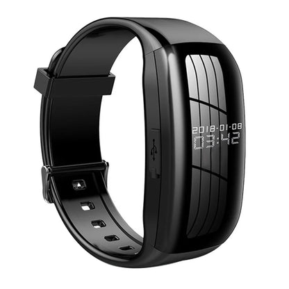 8-256GB Video Mini Camera Watch – Audio Voice Recorder Wristband with USB Flash Drive & Noise Reduction