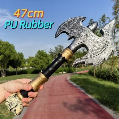 Cosplay Repair Tool Props Set - PU Simulation Hammer & Wrench Stage Performance Toy for Kids