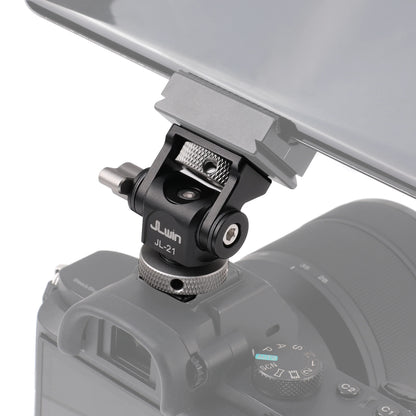 FOTGA Cold Shoe Monitor Mount Bracket – Universal QR Plate for DSLR/SLR Camera, Monitor, and Speedlite, 3KG Payload