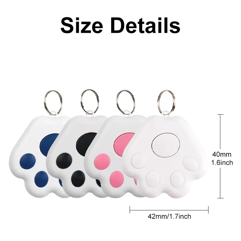 Mini GPS Bluetooth Tracker - Smart Anti-Lost Key, Bag, Kids & Pet Locator for iOS and Android