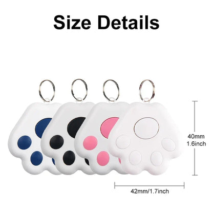 Mini GPS Bluetooth Tracker - Smart Anti-Lost Key, Bag, Kids & Pet Locator for iOS and Android