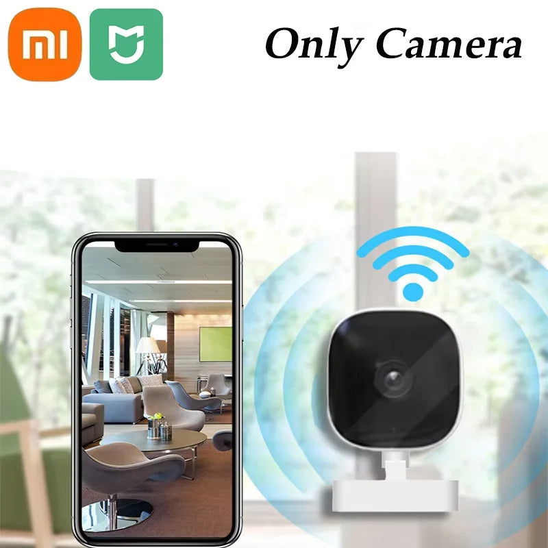 Xiaomi 4K Mini Security Camera – WiFi IP65 Waterproof Night Vision Monitor with Motion Detection & 2-Way Audio