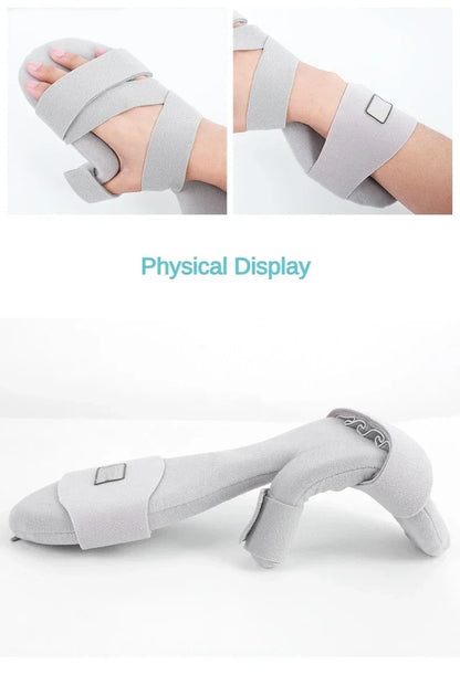 Adjustable Stroke Hand Brace — Finger and Wrist Support Splint for Night Use, Arthritis & Tendonitis Rehabilitation