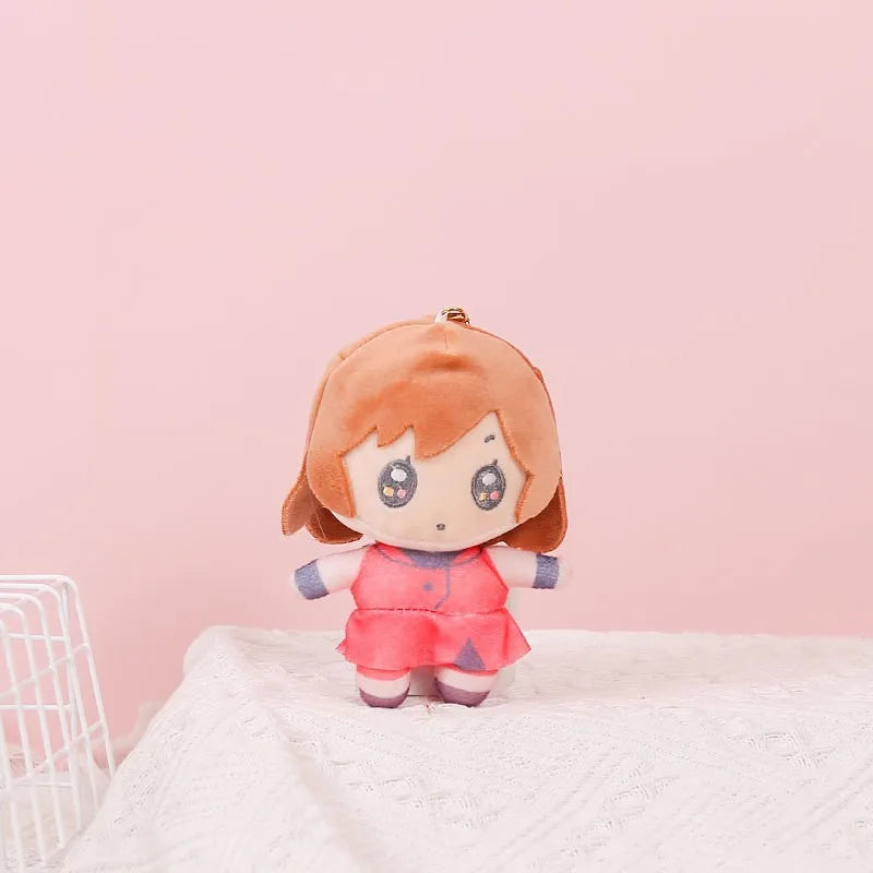 New Hatsune Miku 14cm Plush Keychain – Cute Soft Anime KAITO MEIKO Series Len Rin Stuffed Doll Bag Pendant, Girls Gift