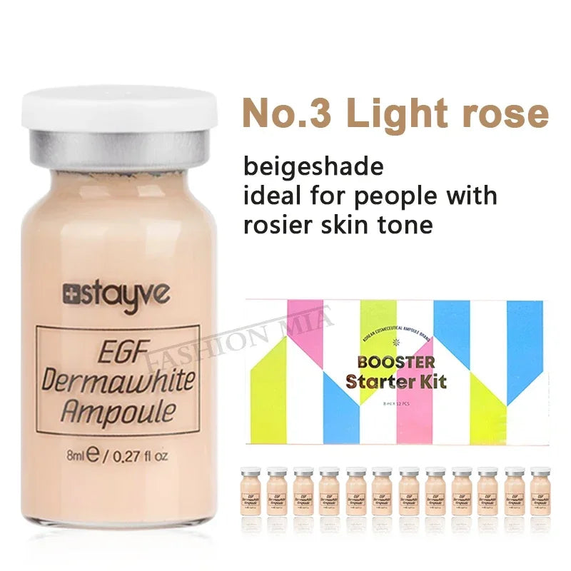 Korea Original Stayve BB Cream Glow Starter Kit – Niacinamide & Peptide Face Serum Essence for Skin Care