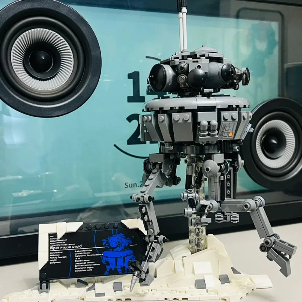 Imperial Probe Droid 75306 Model Bricks — Creative Robot Building Blocks, Toy for Boys, Christmas Gift